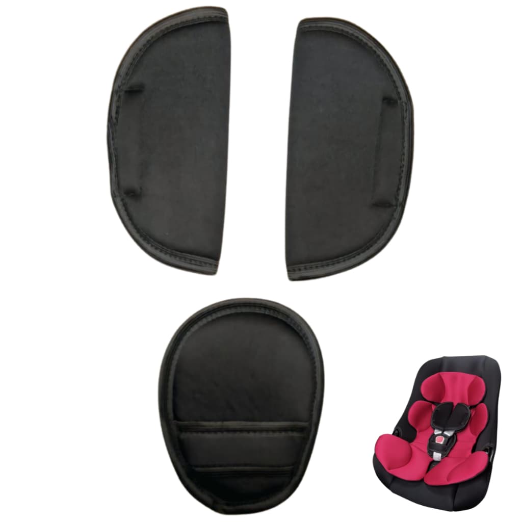 Kit Protetor De Cintos para Bebe Conforto Cadeirinha Almofadas Redutores Bebe