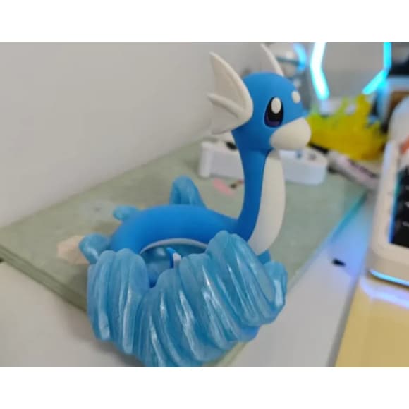 Pokémon Dratini - Impressão e Escultura 3D