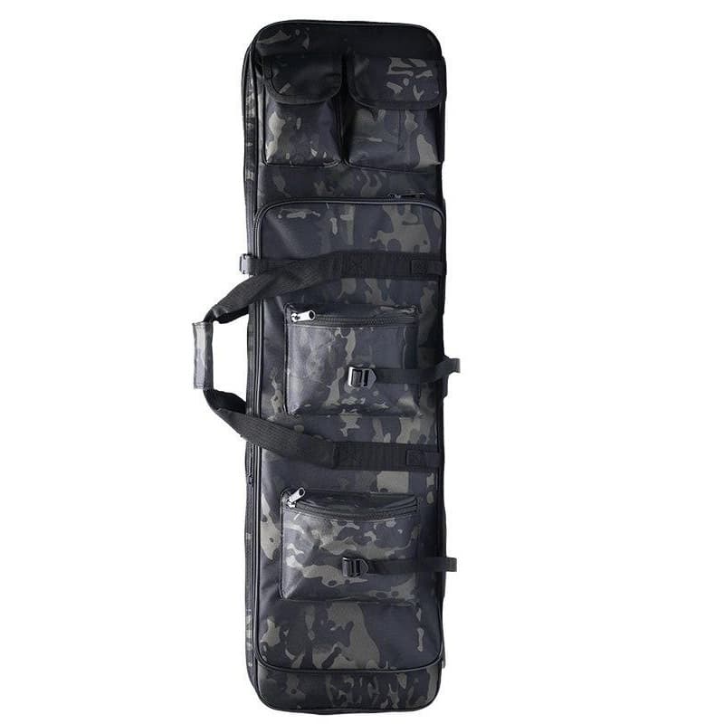 Capa Case Maleta Mochila Tática 94cm Camuflada Multicam Multicam Black