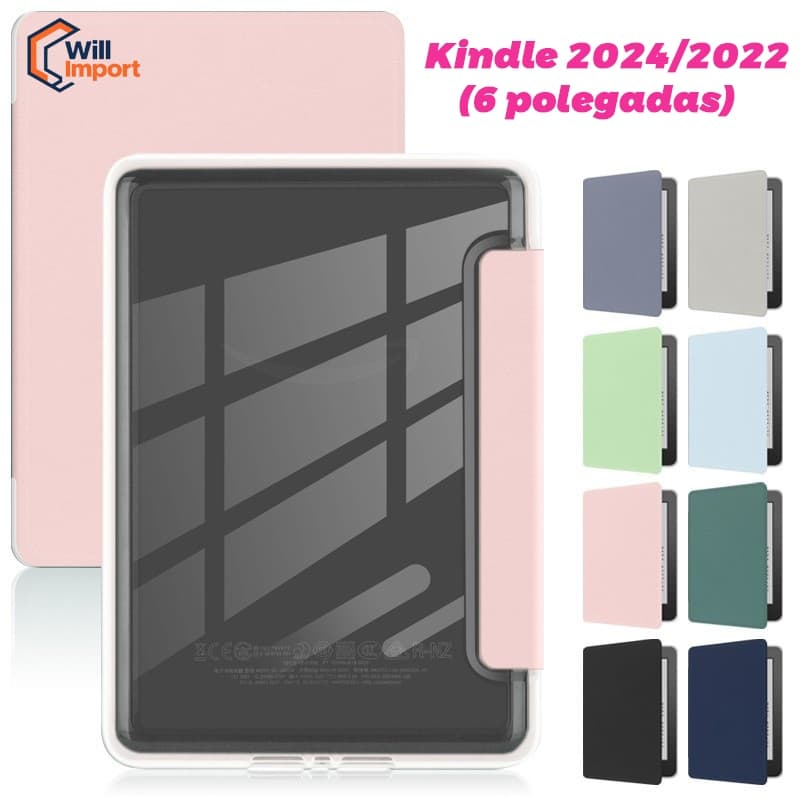 Acrílica Capa Para Kindle 11ª 10ª 12ª Geração Signature Edition Paperwhite KPW 5 6.8 6 7 E-leitor C2V2L3 M2L4EK M2L3EK