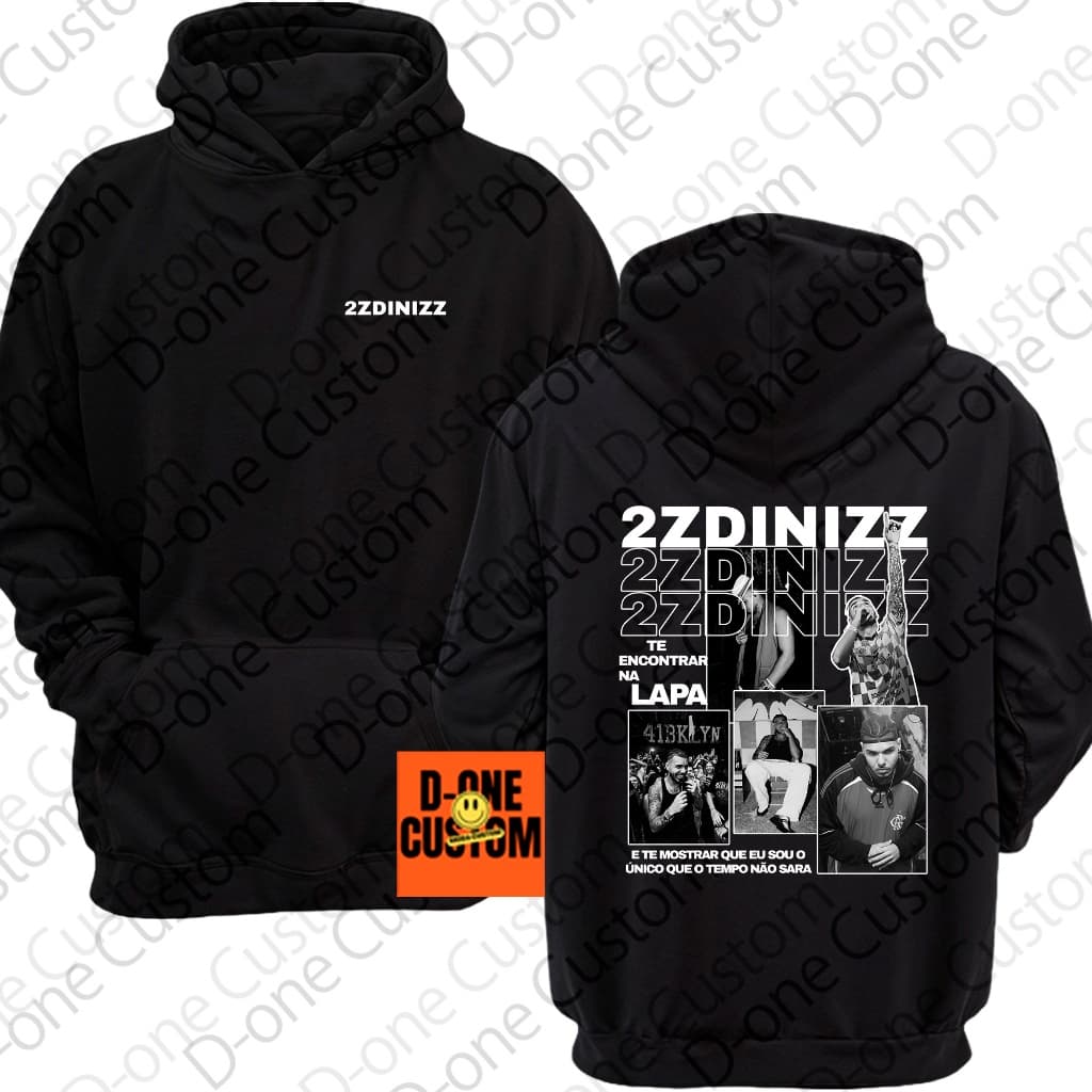 Moletom Blusa De Frio 2zdinizz Casaco Com Capuz Rapper PATRONO Quebrada Hoodie Estampado Unissex