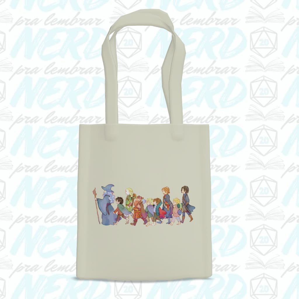 Eco Bag Algodão Cru – Senhor dos Anéis | Nerd Pra Lembrar