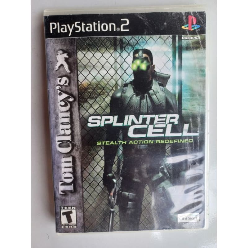 Jogo SPLINTER CELL para PS2, jogo PlayStation 2