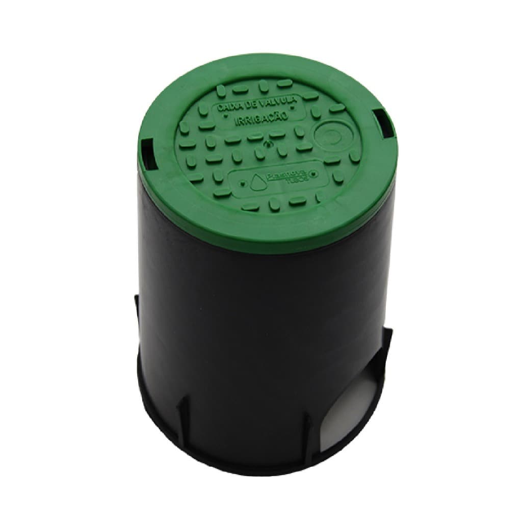 Caixa Para Valvula Solenoide Com Tampa 6 Polegadas para Irrigação