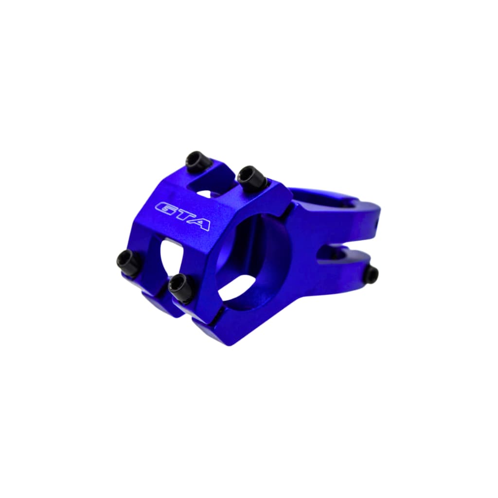 Suporte De Guidão Gta Grau Alumínio 31.8mm Whelling 45mm Azul