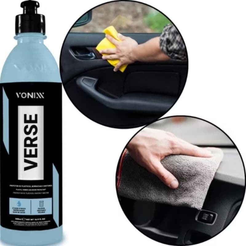 VERSE 500ml Protetor de Plásticos, Borracha e Motores Vonnix