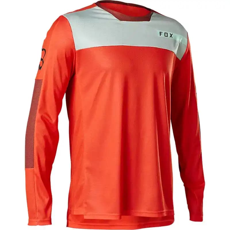 Camisa Fox LS Moth Vermellho Fluor