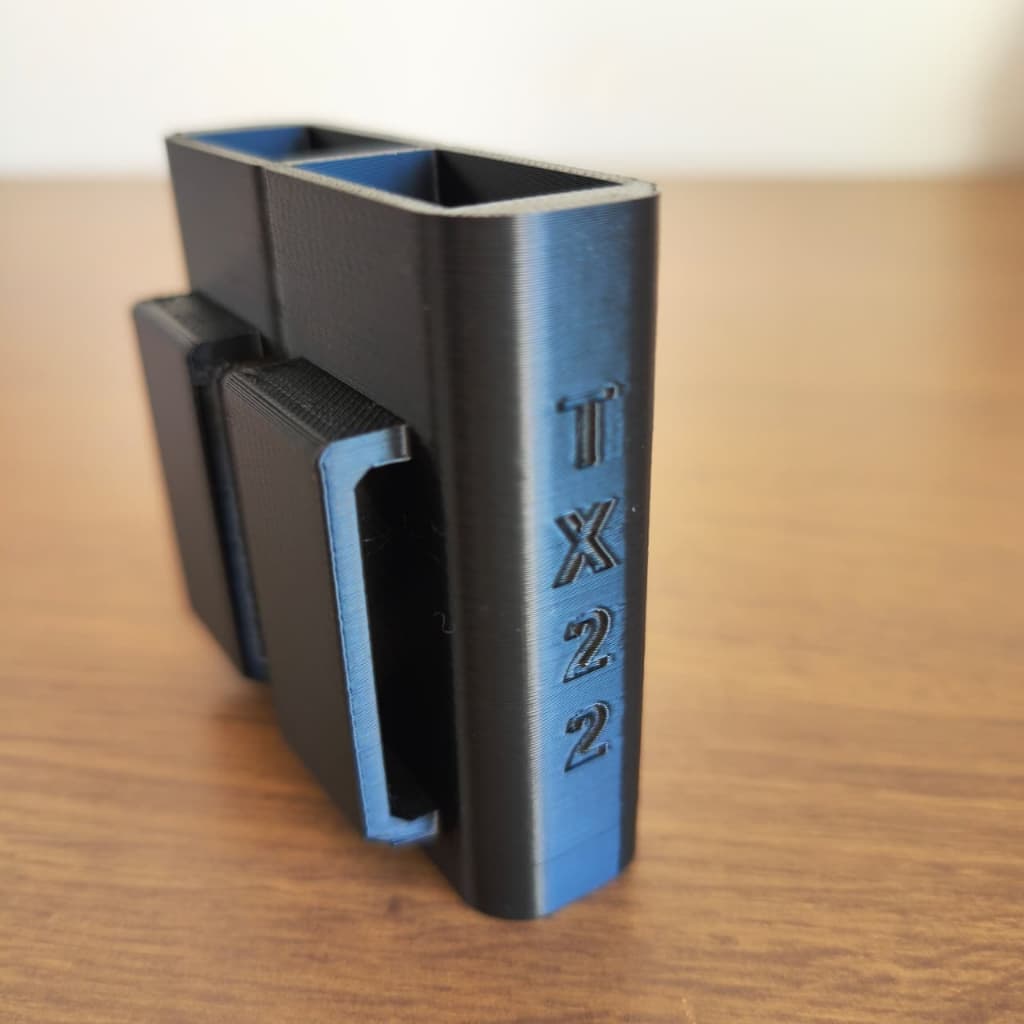 Porta Carregador TX22 Duplo com passador