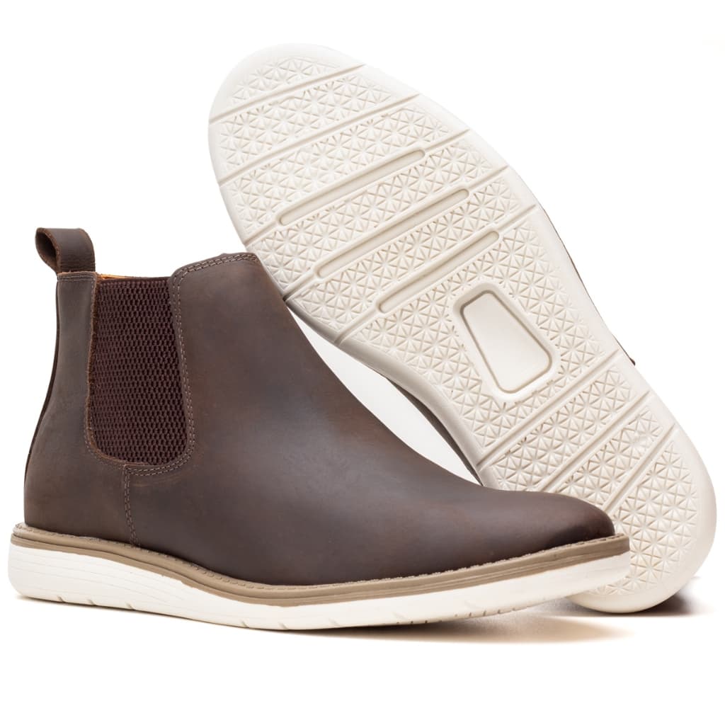 Bota Masculina Casual Moderna sem Cadarço Ranster ultra macia