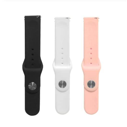 Pulseira Silicone Smartwatch P-68 P-70 P-80 T-80 20mm