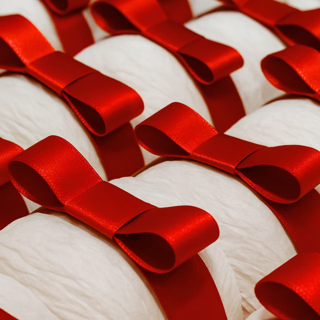 Laços Prontos de 5cm + Fita para Lembrancinhas de Casamento Chá de Bebê Batizado Festa de Casamento