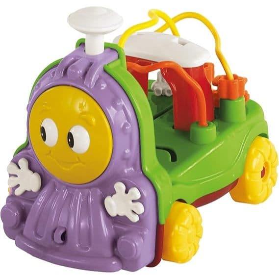 Brinquedo De Empurrar E Puxar Donka Trem Calesita Tateti 711