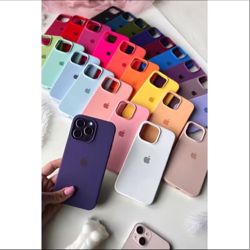 Capa Capinha Case Silicone Aveludada Para iPhone 6/6s7/8/SE/7/8 Plus  Linha de Capas Premium