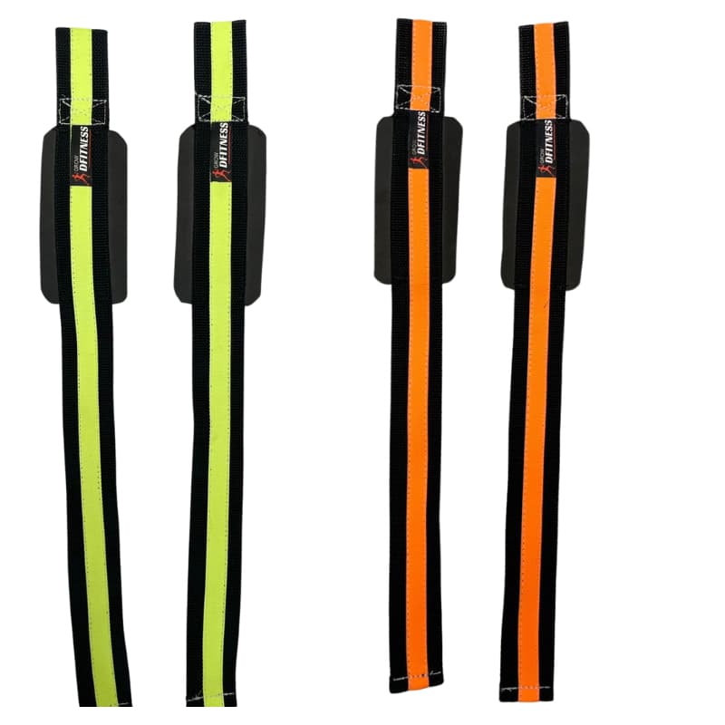 Par De Tala STRAP Poliéster e v a  Academia Levantamento Peso Cross fitness emagrece musculação