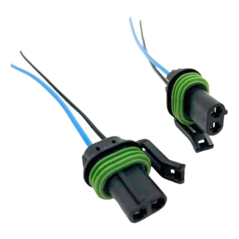 PAR Conector Plug Chicote Farol Milha Lampada H3 Gm Vectra Astra Agile