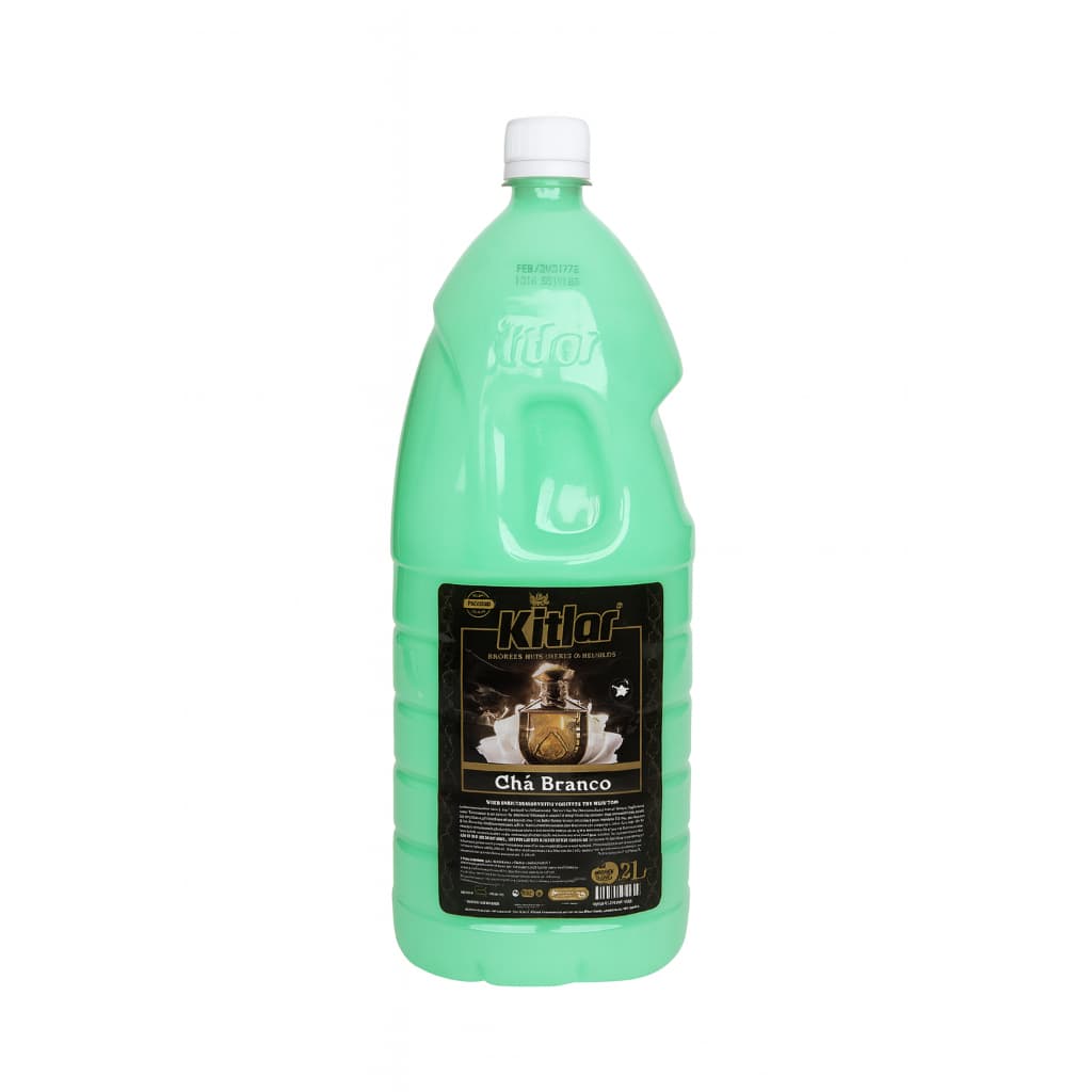 Amaciante Cha Branco Com Poder Bicarbonato Kit Lar 2L