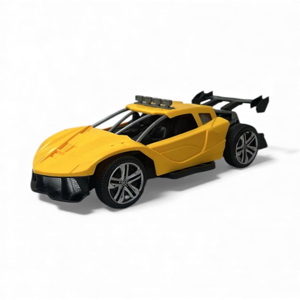 Brinquedo Carrinho de Plástico com Motor a Fricção Verde Alegre e Durável
