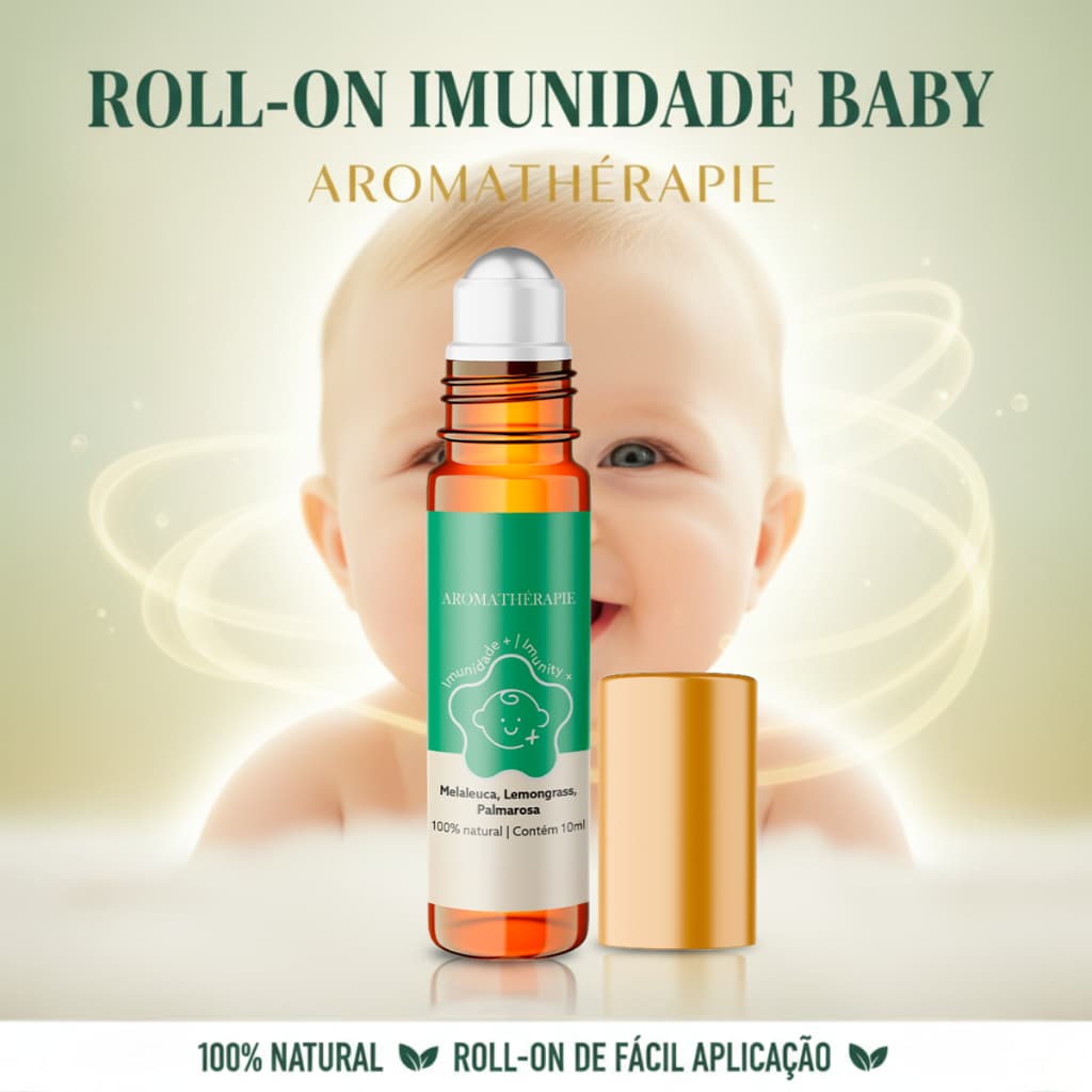 Aromaterapia Imunidade Baby Natural Blend Óleos Essenciais Aromathérapie