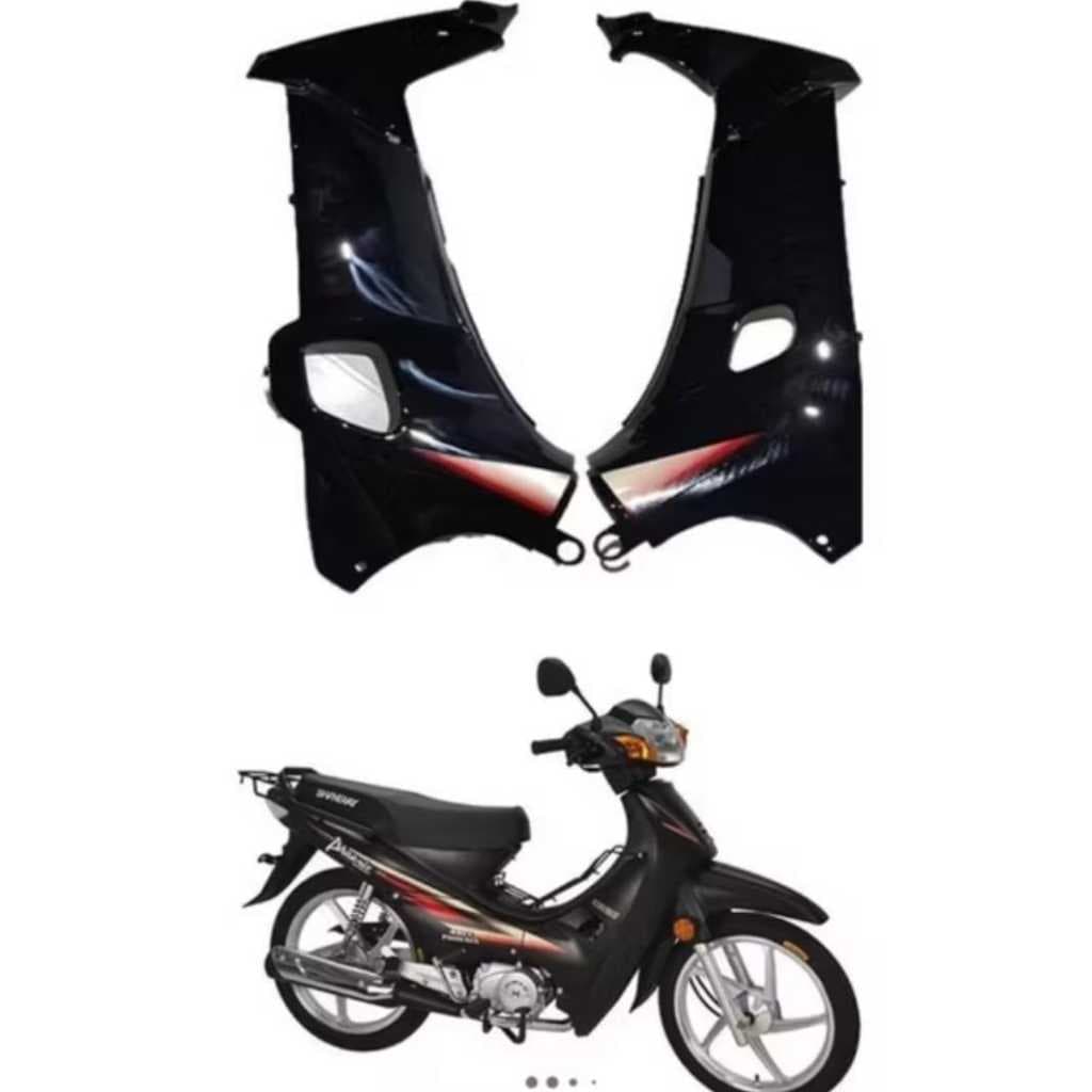 CARENAGEM INTERNA SHINERAY PHOENIX GOLD PRETO DIR/ESQ