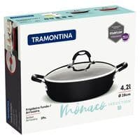 Panela Tramontina Antiaderente não gruda Monaco 28 cm 4,2 lit
