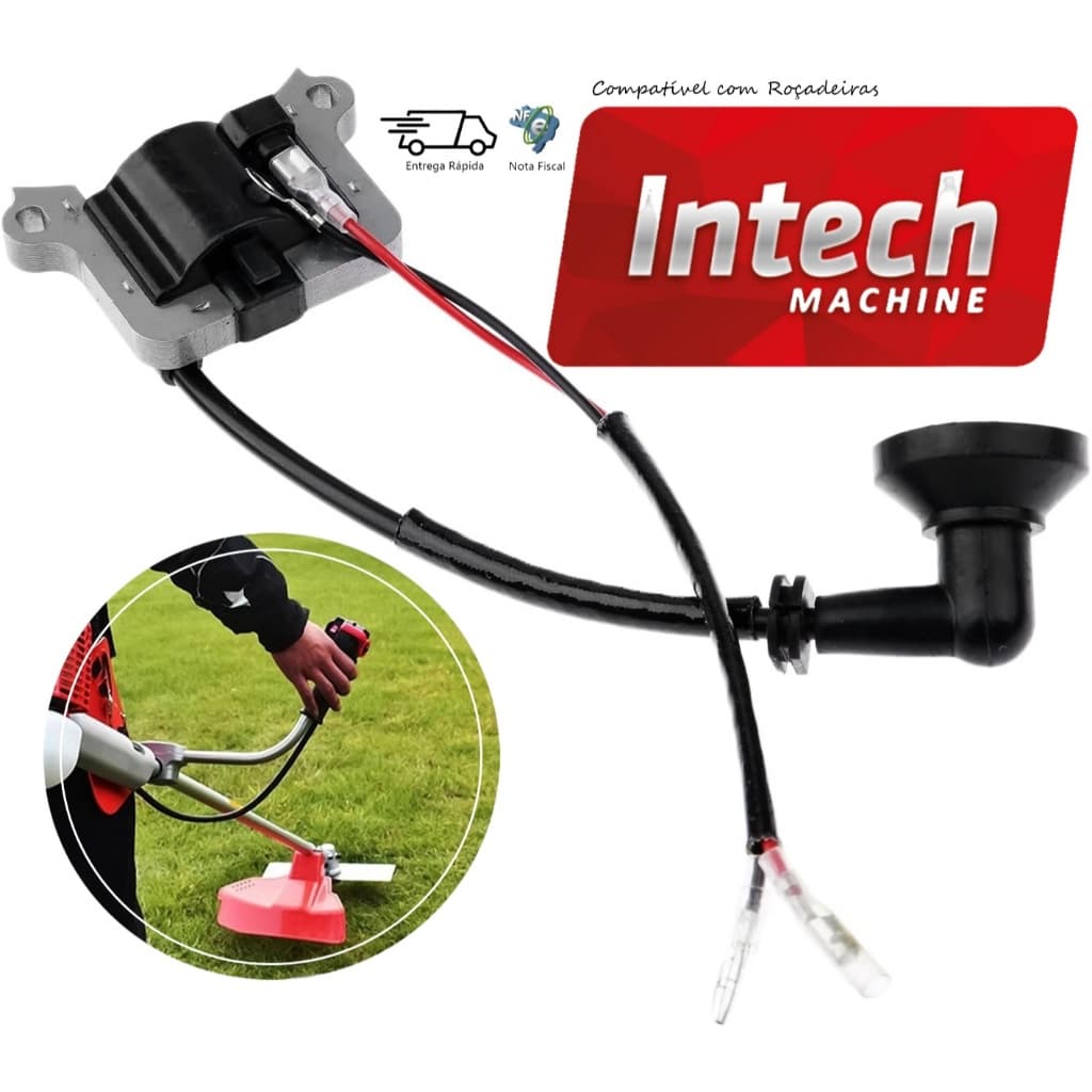 Bobina Módulo Ignição Roçadeira Gasolina Intech Machine Skim4200/4300/5100/5500