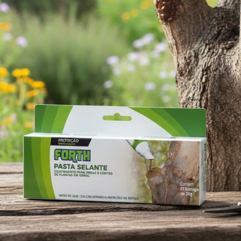 Forth Pasta Selante Cicatrizante P/ Cortes Protege e Regenera Plantas Após Cortes e Podas Jardinagem