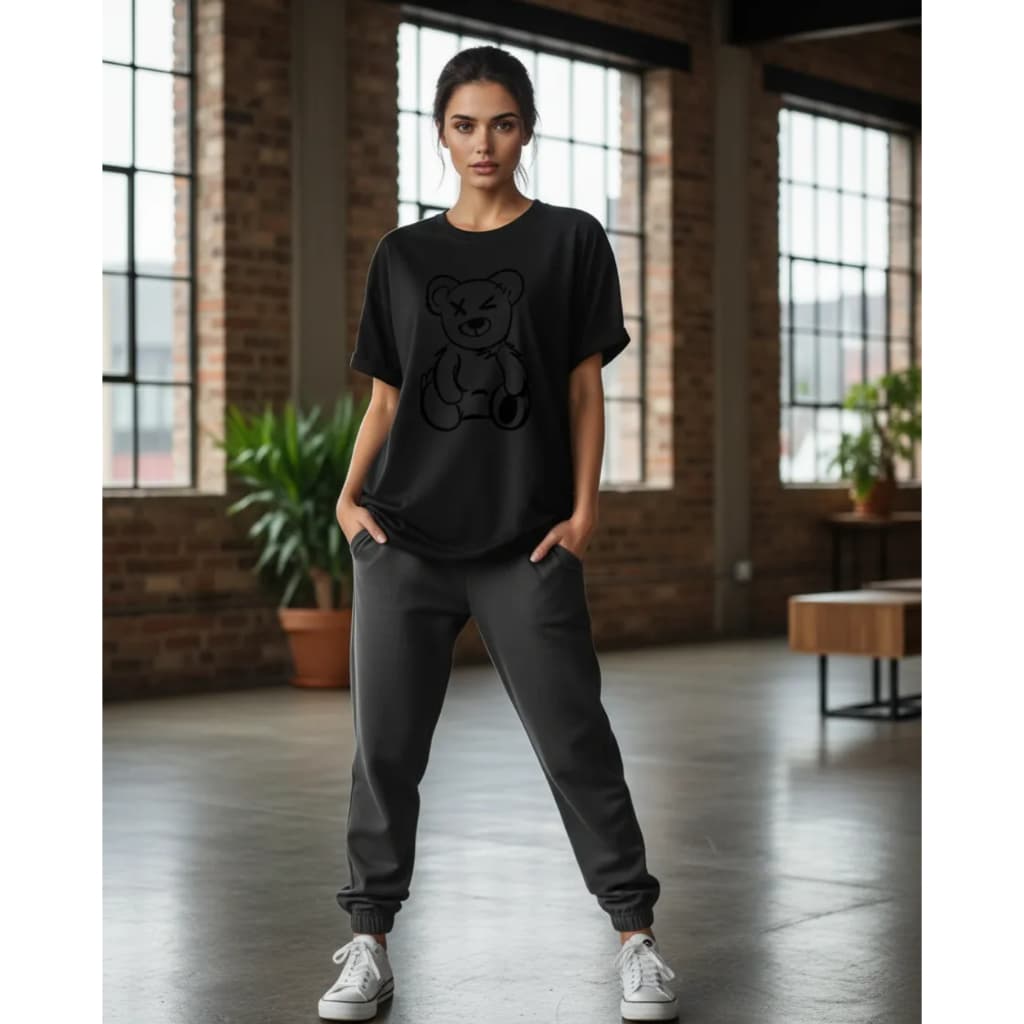 Camisetão Oversized Feminino de Luxo – Modelagem Larga Algodão 100% Super Confortável