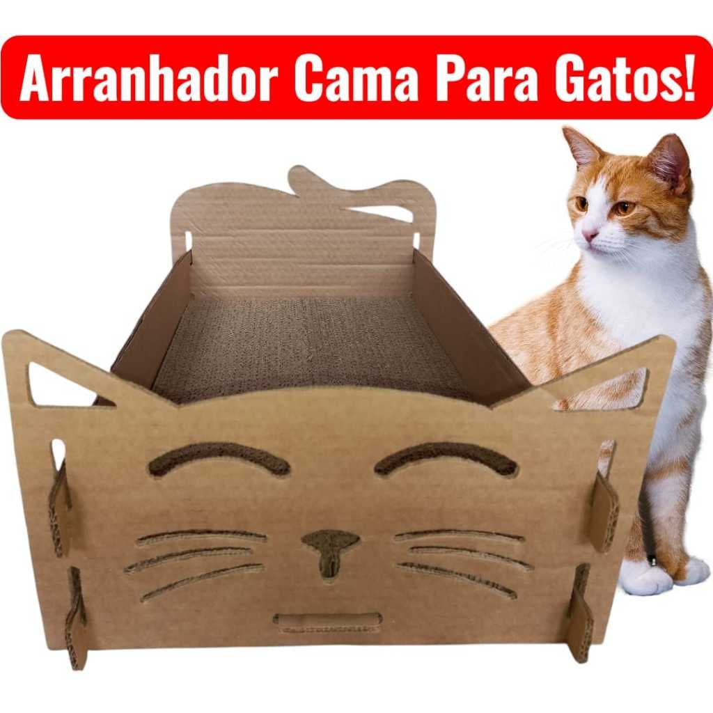 Arranhador Cama BeCat Premium – Conforto e Proteção para o Sofá