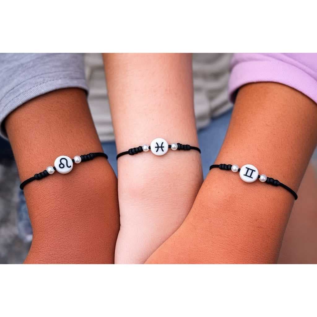 Pulseiras Zodiacais – Escolha Seu Signo e Mostre Sua Essência! unidade