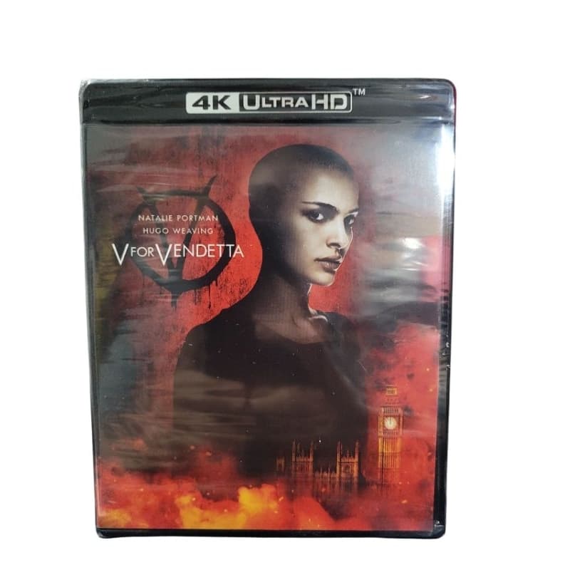 V for Vendetta(V de Vingança)4K Ultra HD + Blu-ray + Digital