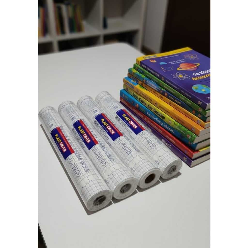 Papel Adesivo Tipo Contact Transparente Cristal 60 Micras 45 Cm X 10 Mts Promoção!!!