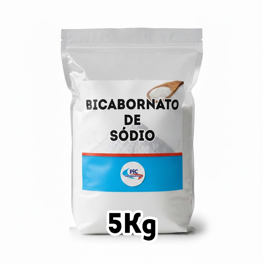 BICARBONATO DE SÓDIO DE 5 KG - 100% PURO