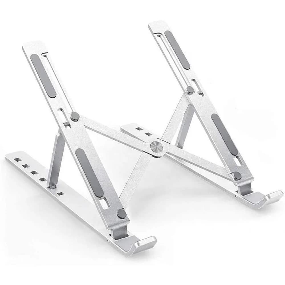 Suporte P/ Laptop em Alumínio - Ergonômico, Funcional e Durável