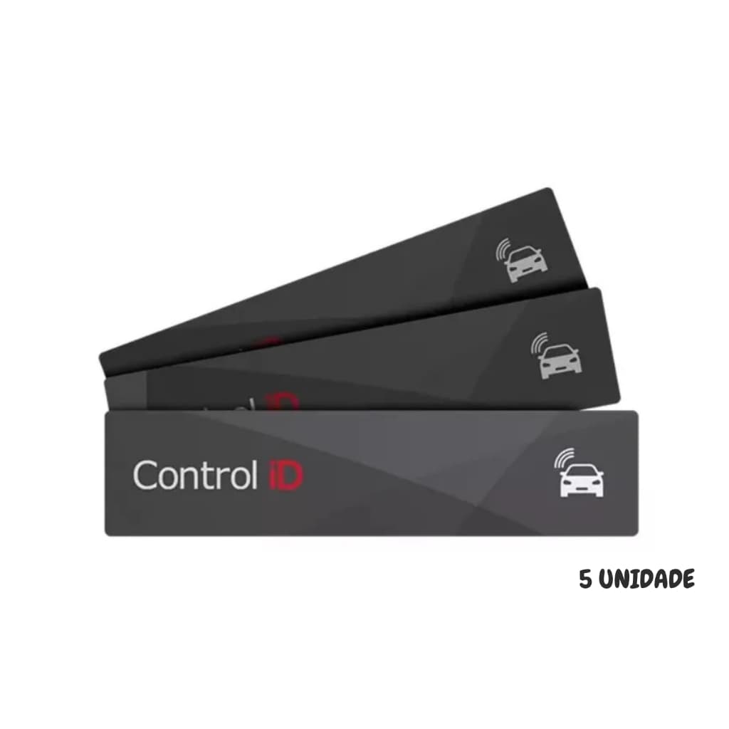 5x Tag Adesivo Uhf Veicular Para Antena Control Id Iduhf