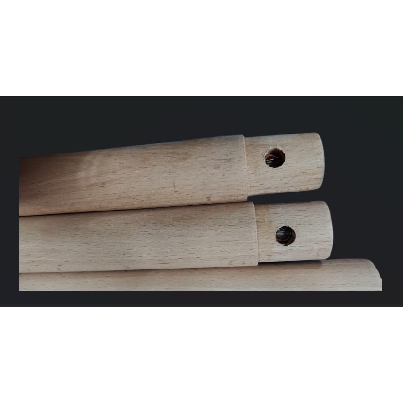 Pé Palito Madeira 65cm 5 uni