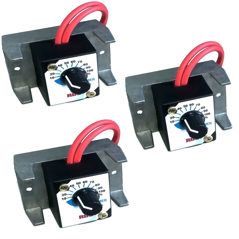 Dimmer 40a 6000 controlador Bivolt 110/220v motor Kit com 3 Peças variador