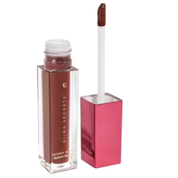 Batom Líquido Niina Secrets Skinny  Matte Castanho Begõnia 5 ml