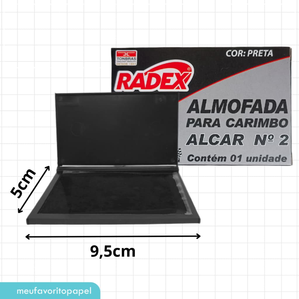 Almofada Carimbo N2 Tinta para Carimbo Carimbos de Madeira Carimbeira Tinta para Carimbos