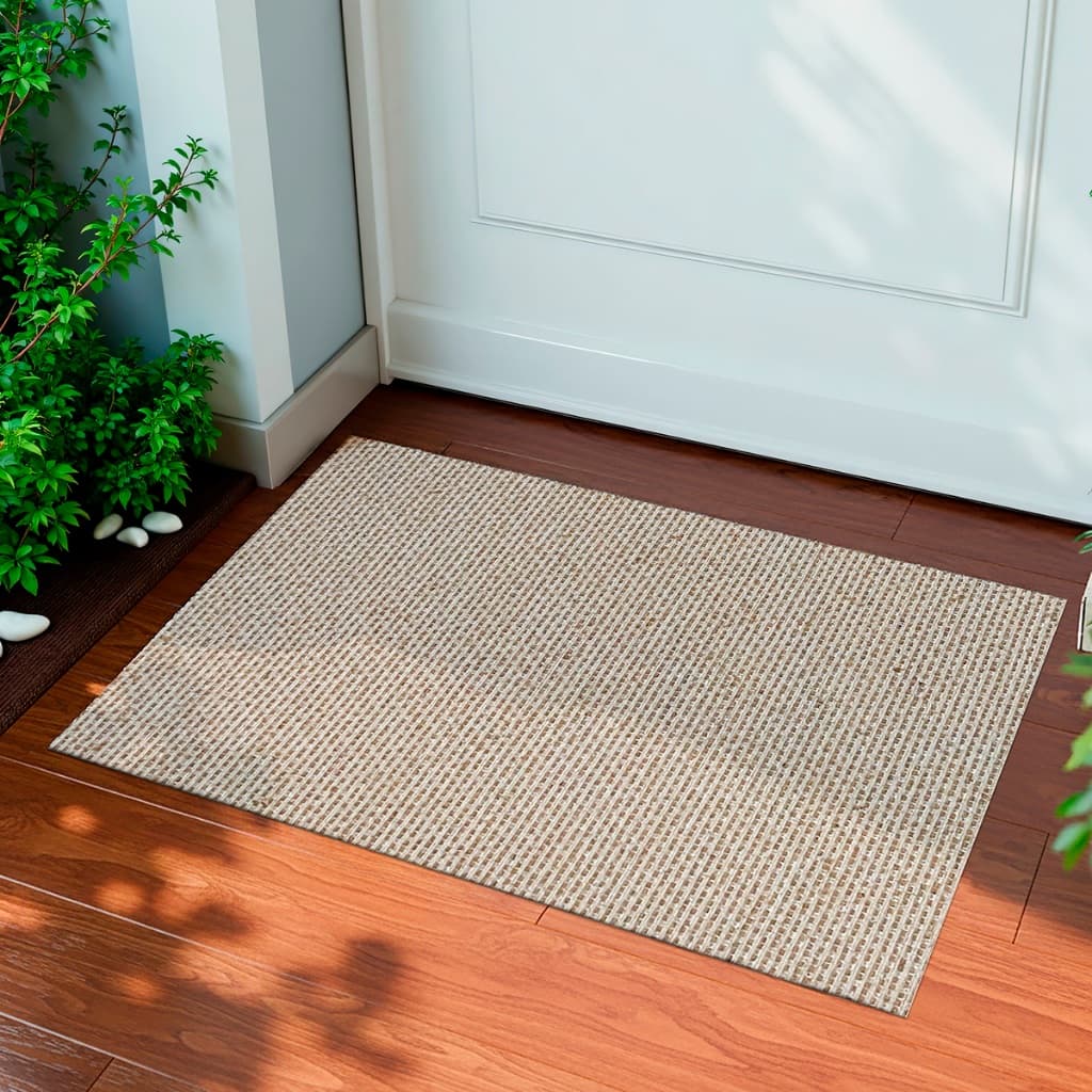 Kit com 2 unidades de Tapete Capacho Zello 0,45cmx0,65cm Antiderrapante Porta Entrada