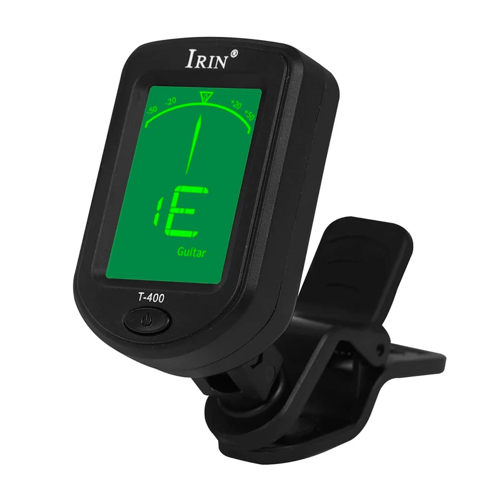 Afinador Clip-on Digital Irin T-400 Lcd Para Violão Guitarra