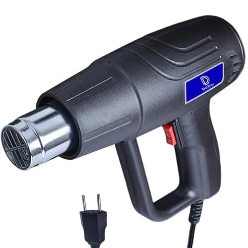 Soprador Térmico 110V Heat Gun 2000W - Soldador com 2 Velocidades e Temperaturas Ajustáveis para Projetos Profissionais