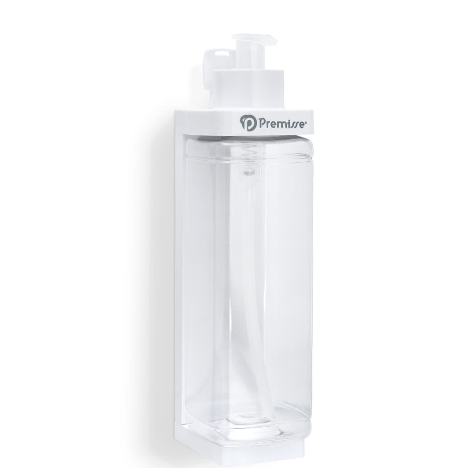 Dispenser de Parede antifurto - suporte porta Sabonete-Shampoo-Condic. Banho,Hotel,Airbnb