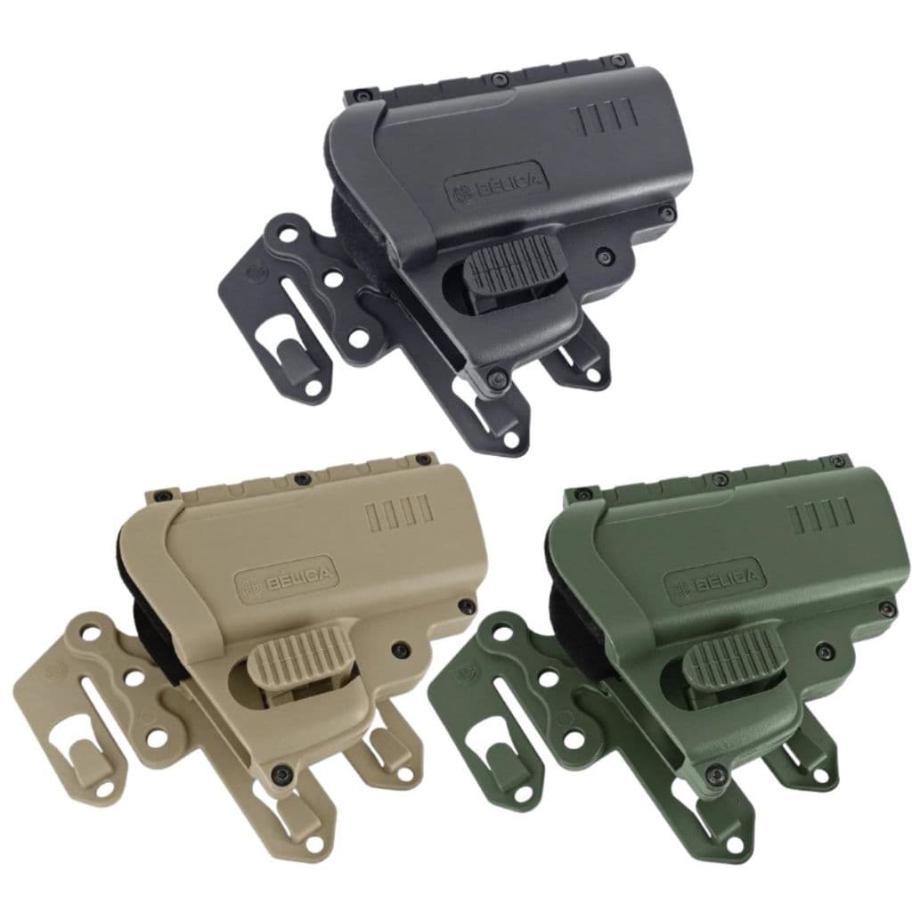 Coldre Tático Eagle Molle Colete Cinto + Plataforma Engate rapido (Destro) GX4 Carry .38 TPC -Taurus GX2 - Taurus TX9