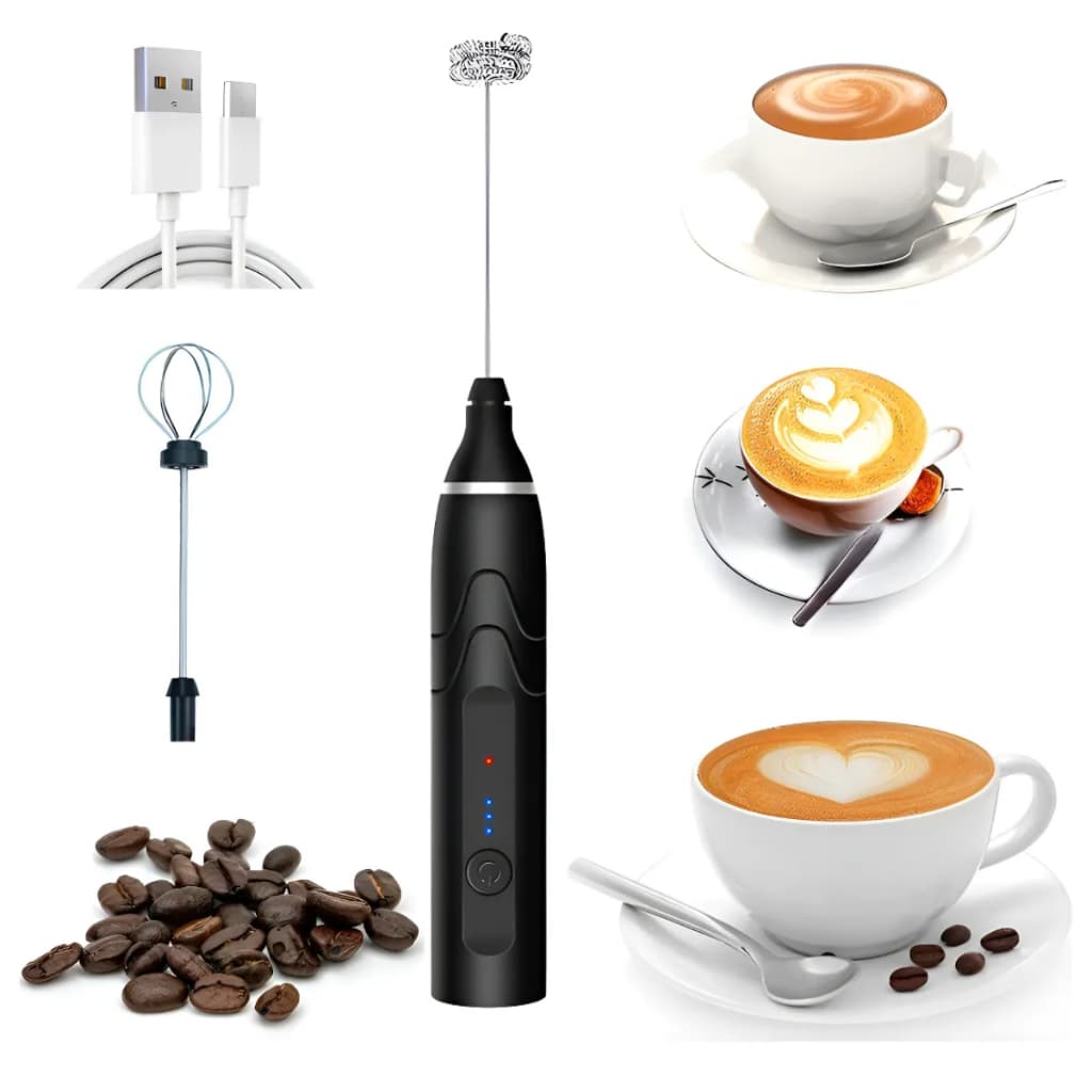 Elétrico Portatil Portátil  Bivolt Multiuso Mixer Batedor Espumador