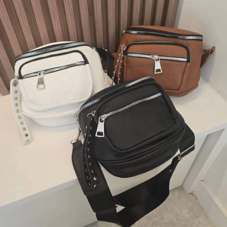 Bolsa Pochete Feminina  Pochete Transversal Estilosa Com Alça Regulável