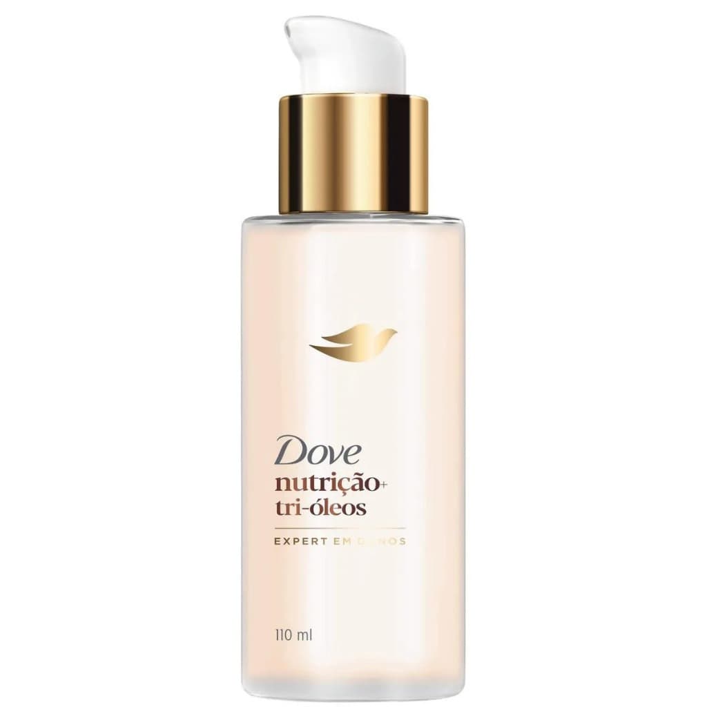 Dove Nutrição + Tri-Óleos 110ml Leave in – Finalizador Reparador Expert em Danos