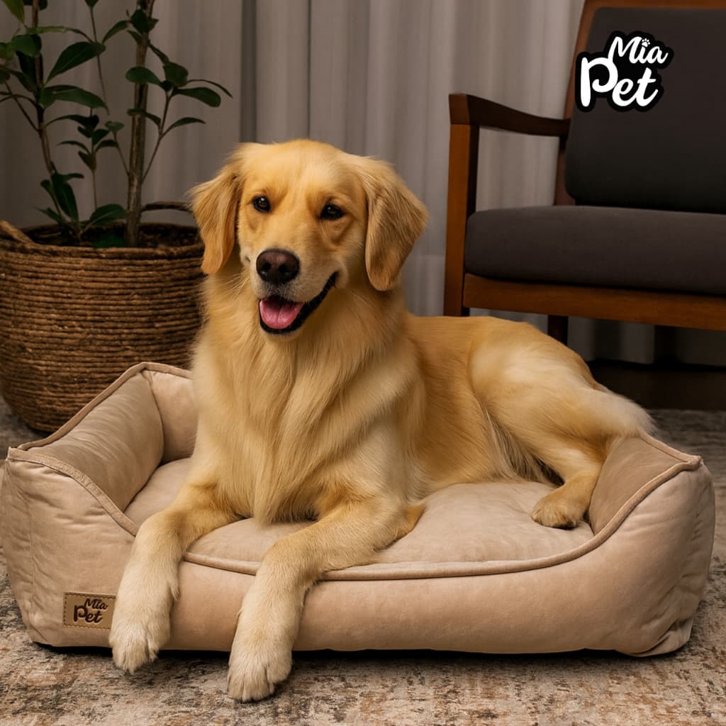 Cama Caminha Lavável para Pet Cachorro e Gato Enchimento em Fibra