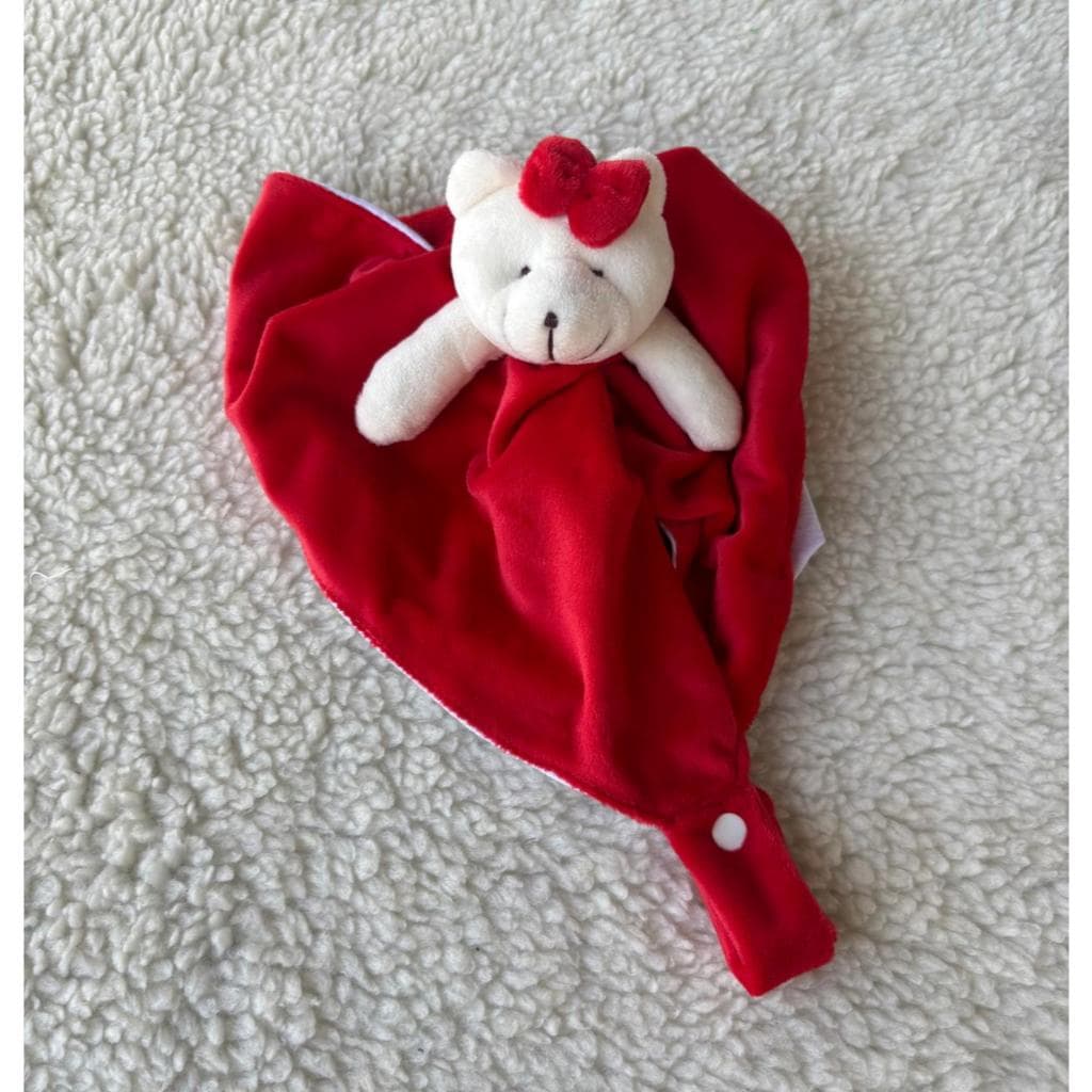 Naninha com Porta Chupeta Plush Antialérgico Vários Modelos