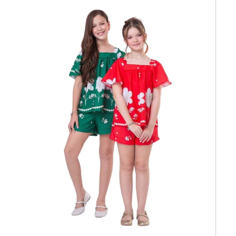 Conjunto flor/conjunto infantil floflô