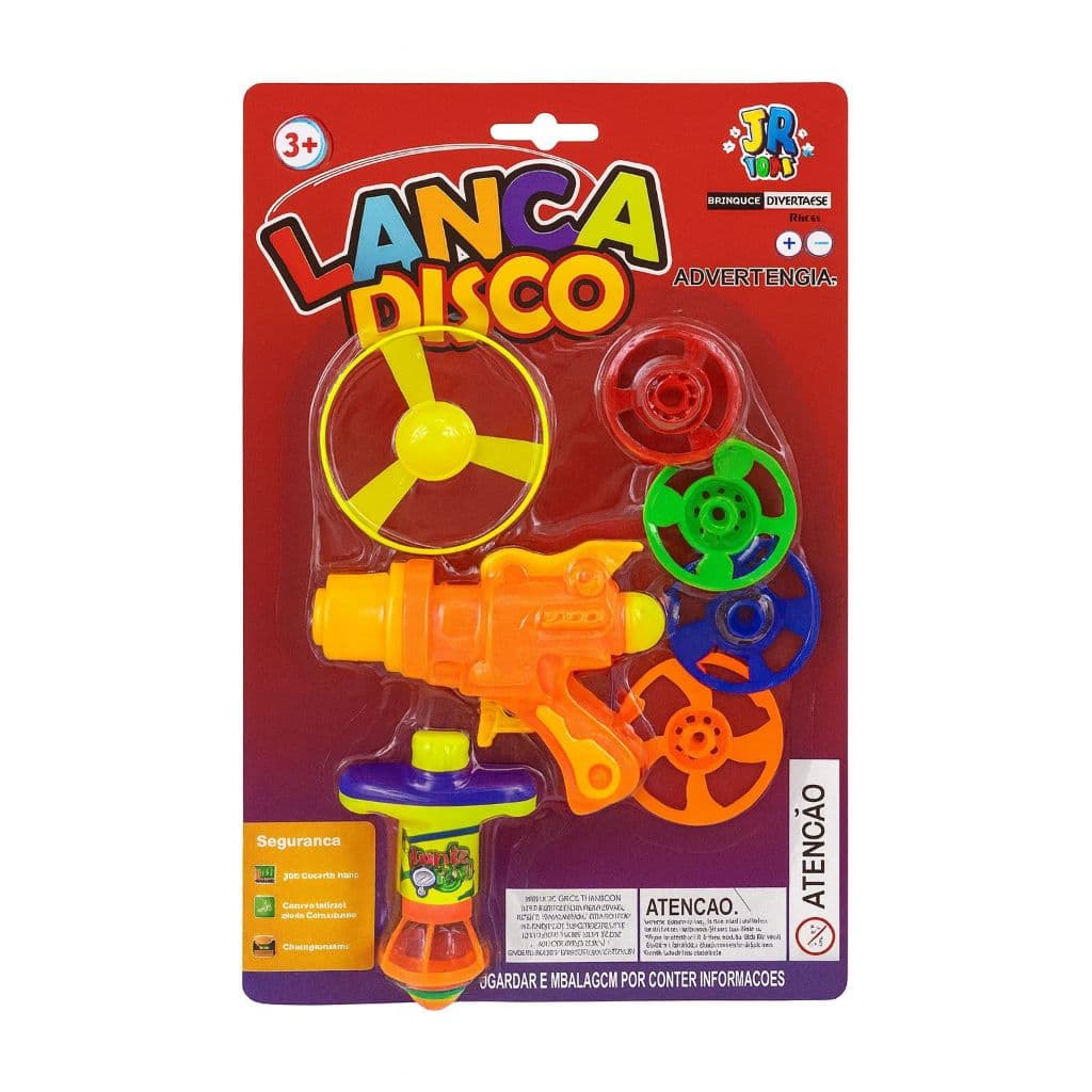 lanca disco de plastico c/acessorios